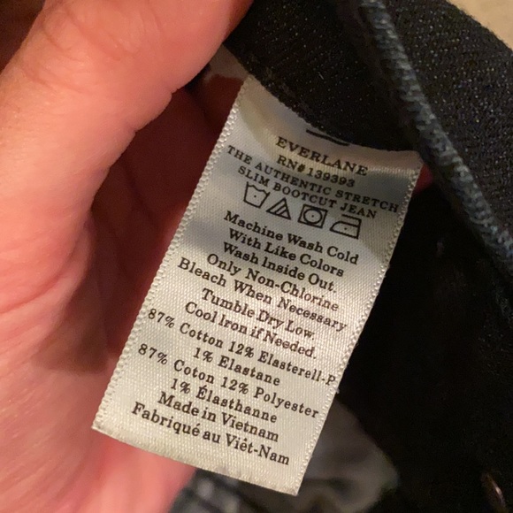 EVERLANE “The Authentic Stretch Slim Bootcut Jean” - Picture 5 of 7